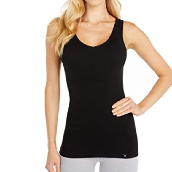 Yummie Cotton Seamless Shapewear V Neck Tank - Picture 12 of 12